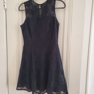 Banana Republic Black Lace Dress